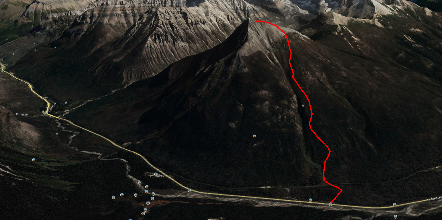 Vermillion Peak Ski Tour Access